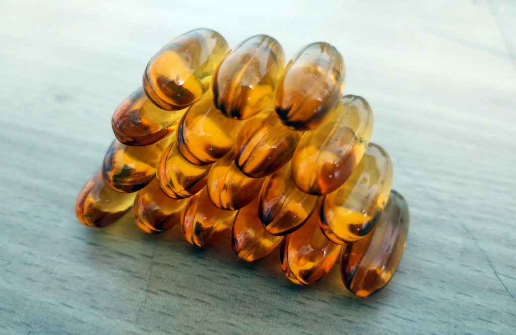 Omega 3 rybí olej v kapsulách